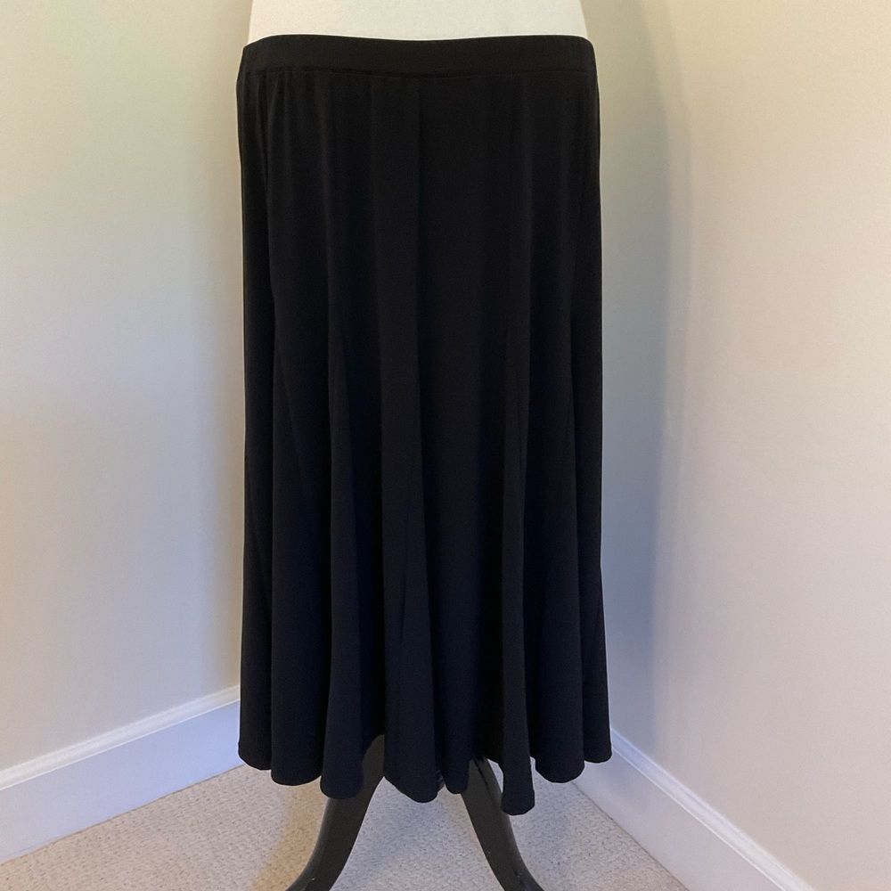 Grace Elements Classic Black Mid-Length Skirt - image 4